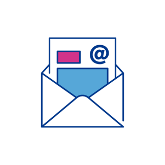 logo contact via mail
